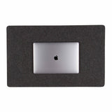 Mosen Large Merino Wool Felt Desk Pad, Charcoal