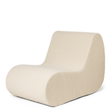 Ferm Living Rouli Boucle Lounge Chair, Off-White