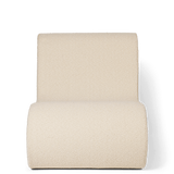 Ferm Living Rouli Boucle Lounge Chair, Off-White