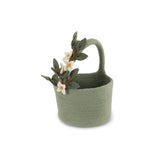 Felt Flower Garland Basket