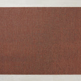 Heathered Shag Doormat, Burnt Coral
