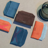 Batten Card Wallet, Navy