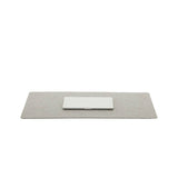Mosen Large Merino Wool Felt Desk Pad, Granite