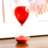Desktop Mini Hourglass, Poppy