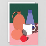 'Objects & Oranges' Art Card