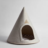 Nooee Pet Medium Pet Cave / Bed, Lucy - Cream