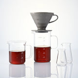 Hario Crafts Science Beaker Server and Ceramic Dripper Set