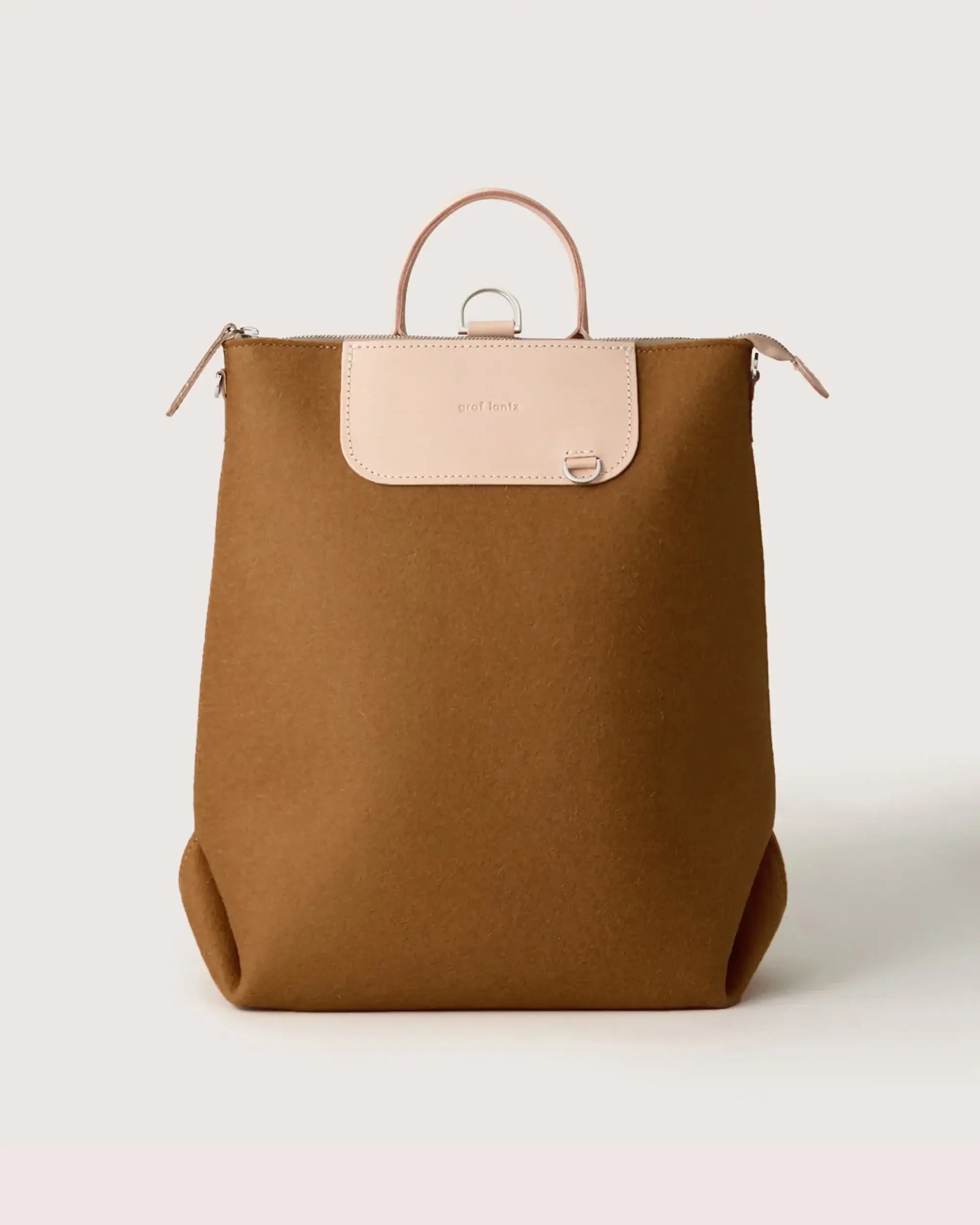 Graf Lantz Bedford Merino Wool Backpack in Honey