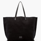 Hana Canvas Boat Bag, Black