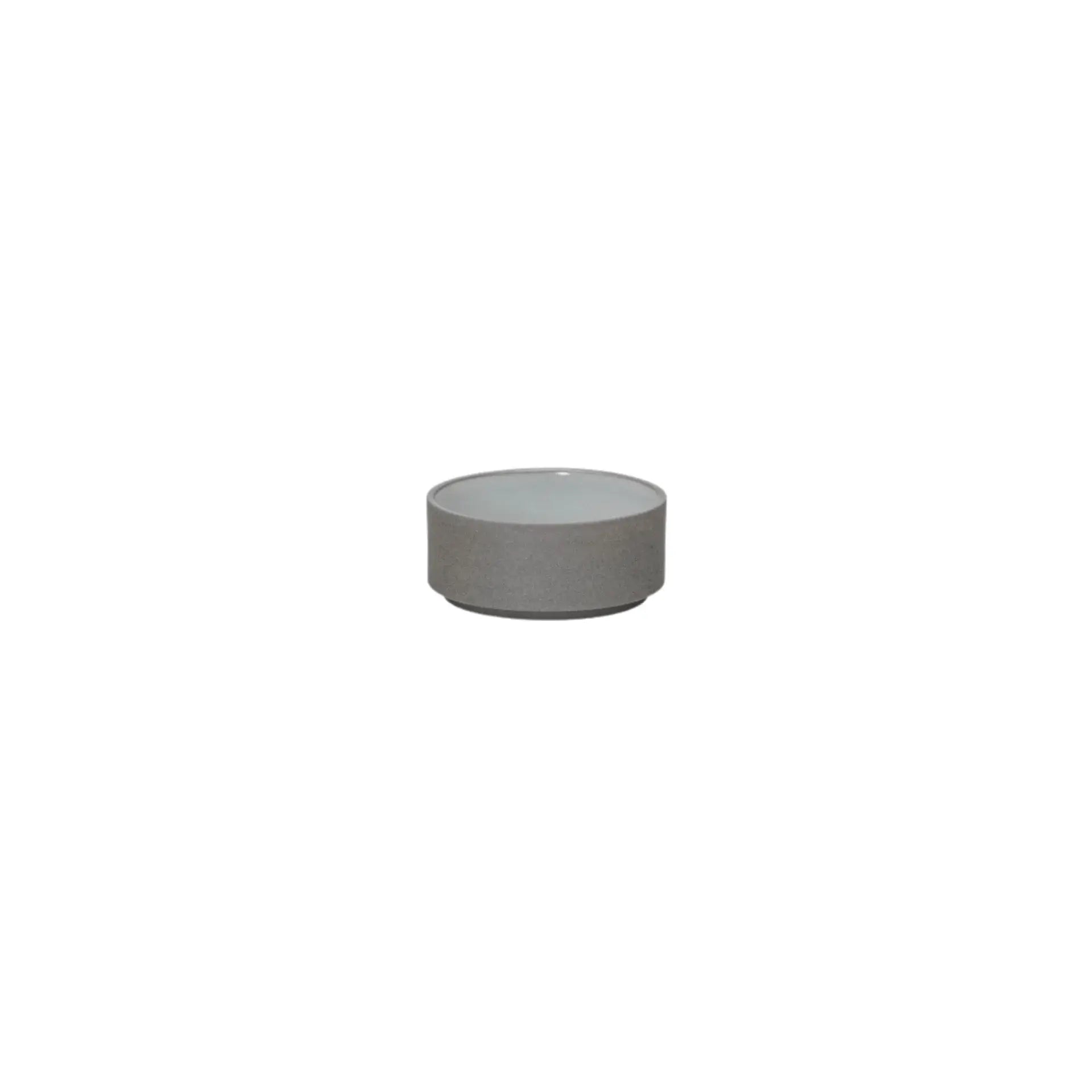 Hasami Porcelain Grey Collection petite bowl in ash white, ideal for serving olives, nuts, or storing salt and spices.