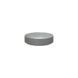 Hasami Porcelain Grey Collection bowl in grey with glossy ash white interior.