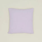 Simple lilac linen pillow, made of 100% Belgian linen, cozy and soft, perfect for a luxurious home decor.