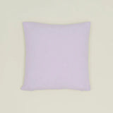 Simple lilac linen pillow, made of 100% Belgian linen, cozy and soft, perfect for a luxurious home decor.