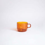 Hario Amber Glass Stackable Mug