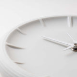 Relief Clock, White