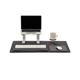 Mosen Large Merino Wool Felt Desk Pad, Charcoal