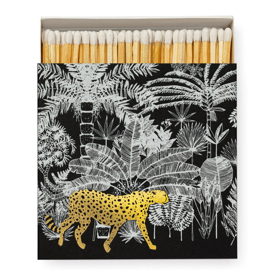 Archivist Gallery Matchboxes, Cheetah in Jungle