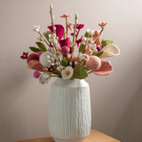 Felt Lily Flower, Cerise