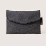 Graf Lantz Merino Wool Envelope 16" Tech Sleeve, Charcoal