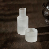 Ripple Small Carafe Set, Frost