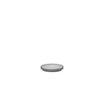 Hasami Porcelain Grey Collection coaster/lid in versatile grey finish, perfect for serving or covering small dishes.