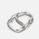 Coachwhip Carabiner Key Ring, Stainless Steel