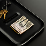 Station Money Clip, Vapor Black