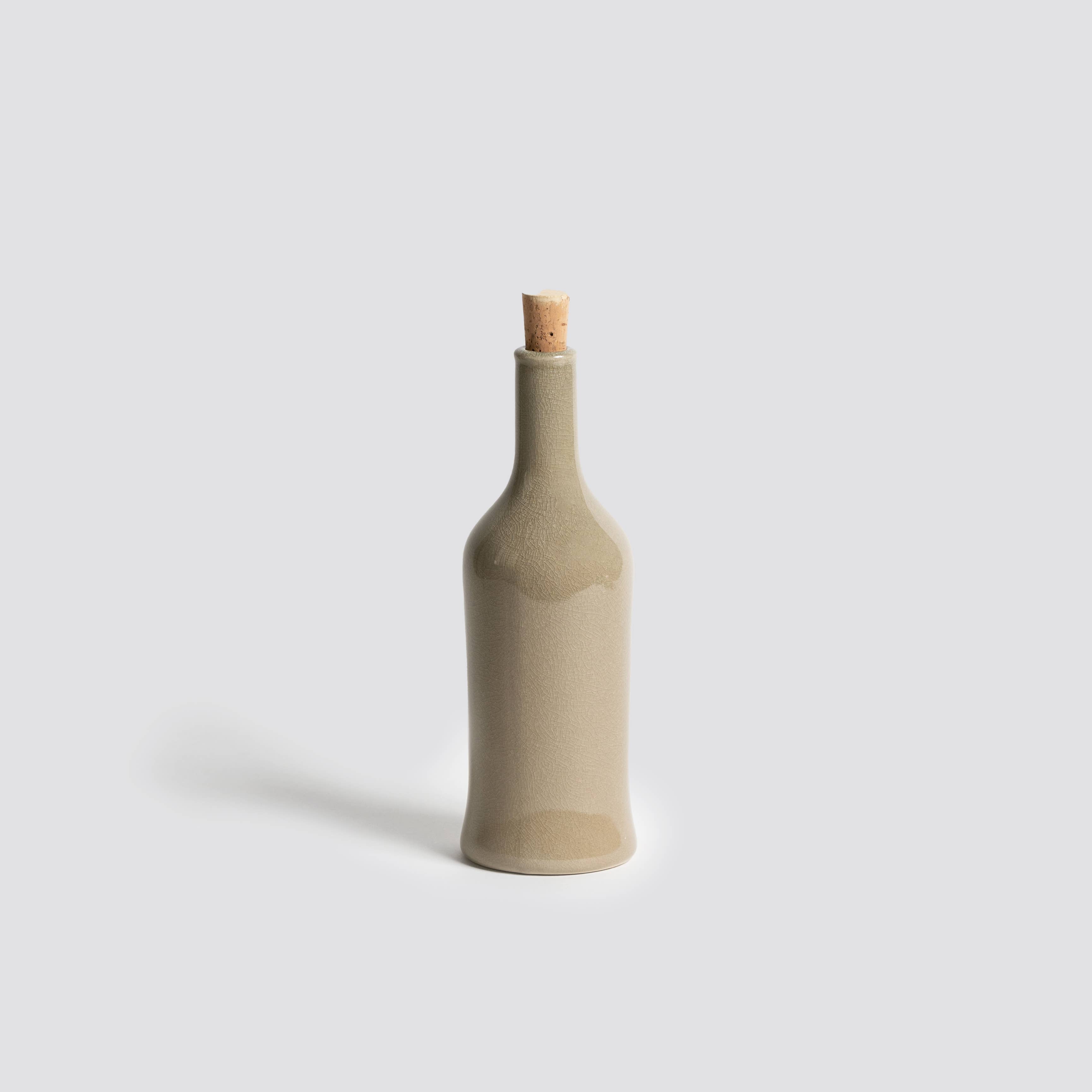 Tan Brutto Olive Oil Bottle