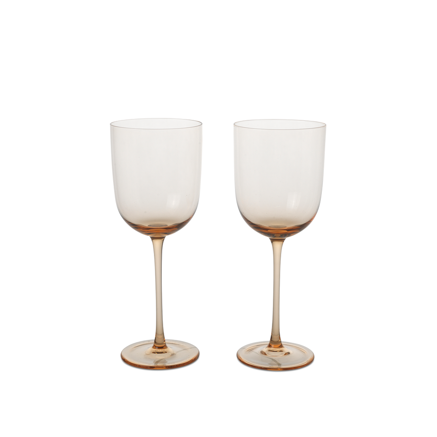 Host Red Wine Glasses, Blush - Set of 2