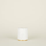 Marble and Brass Utility Canister / Wine Cooler