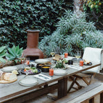 Hasami Porcelain Plates, Gloss Grey - Acacia