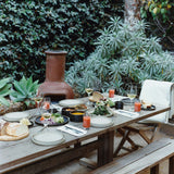 Hasami Porcelain Plates, Gloss Grey - Acacia