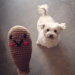 Hand Knit Drumstick - Acacia