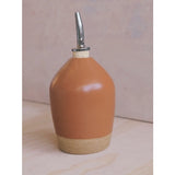 Ceramic Oil Bottle, Two Sizes - Burnt Earth