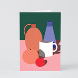 'Objects & Oranges' Art Card