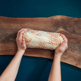Bee's Wrap Bread Wrap, Honeycomb Print