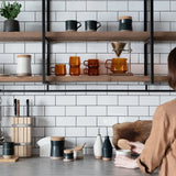 Kinto Ceramic Canisters, Black