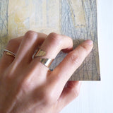 Diagonal Ring - Acacia