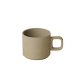 Hasami Porcelain 11 oz. Mug in Natural  shown against a white background.