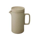 Hasami Porcelain Tall Teapot, Natural - Acacia