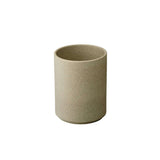 Hasami Porcelain Tumbler/Container, Natural - Acacia