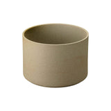 Hasami Porcelain Large Planter in natural unglazed clay, designed for multifunctional use as a cachepot or direct planting.
