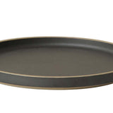 Hasami Porcelain Plates, Black - Acacia