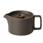 Hasami Porcelain Teapot, Black - Acacia