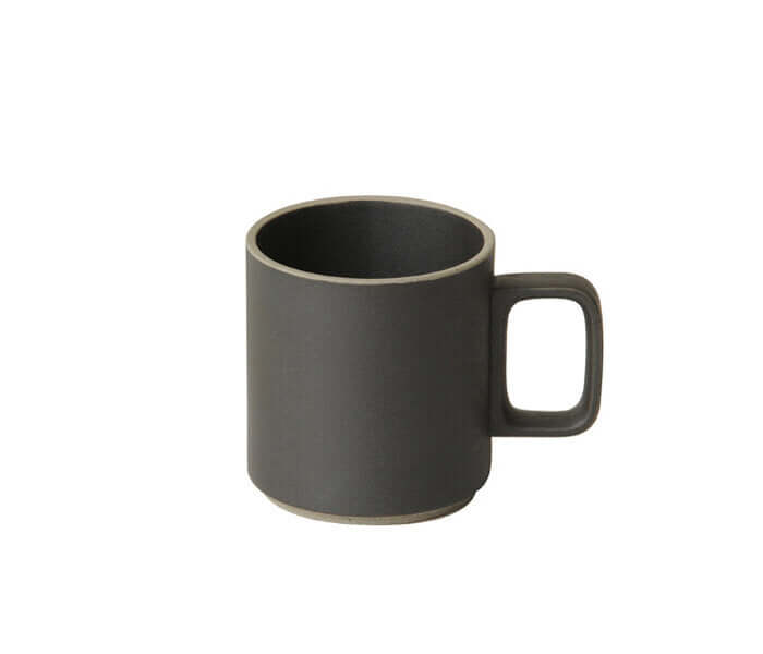 Hasami Porcelain 13 oz. Mug, Black - Acacia
