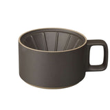 Hasami Porcelain Dripper, Black - Acacia