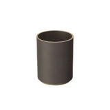 Hasami Porcelain Tumbler/Container, Black - Acacia