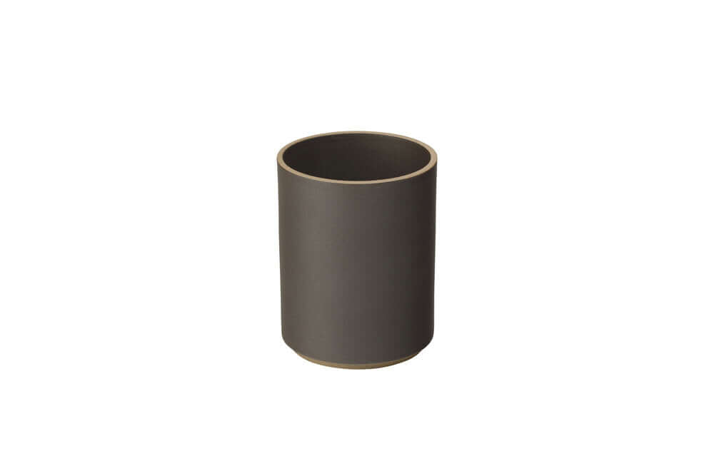 Hasami Porcelain Tumbler/Container, Black - Acacia