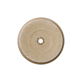 Hasami Porcelain drainage saucer in natural color, designed to complement large planters.