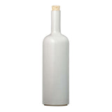Hasami Porcelain Bottle, Gloss Grey - Acacia